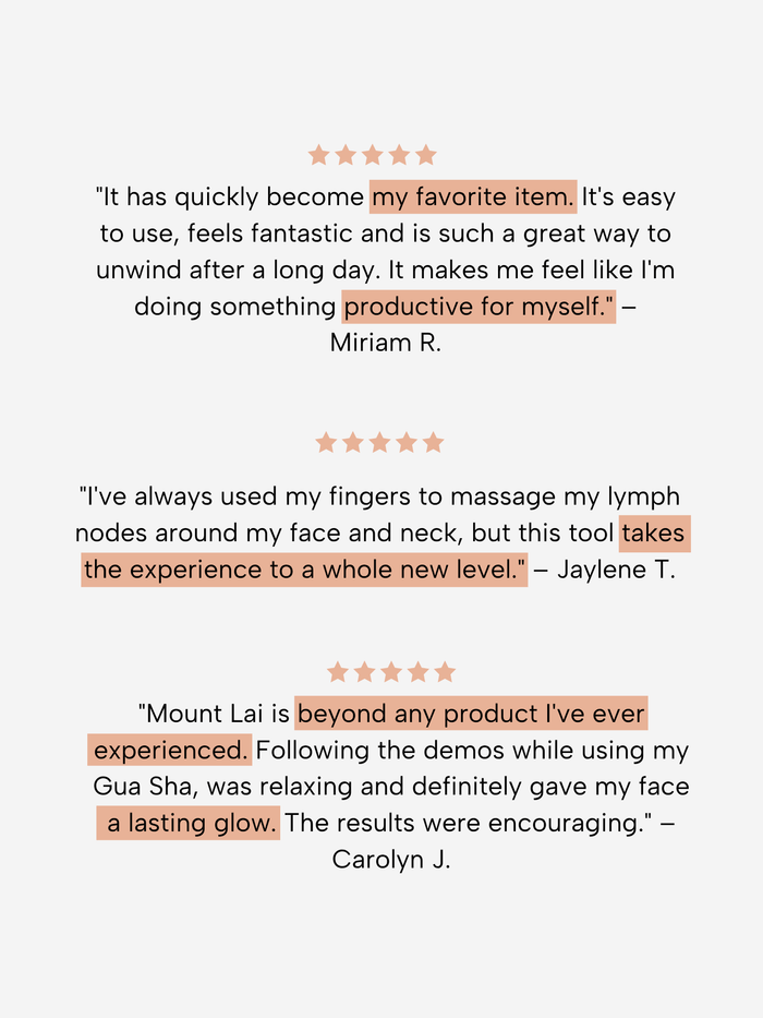 The Amethyst Gua Sha Facial Lifting Tool