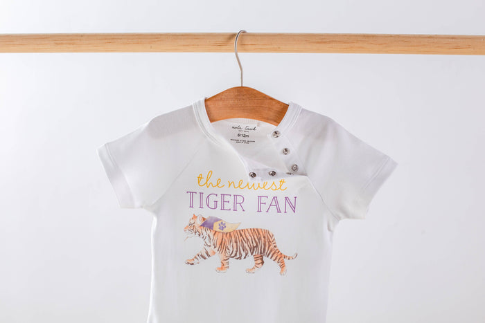 The Newest Tiger Fan Organic Cotton Onesie