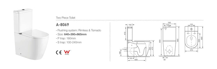 Toilet Suite - BTW Bella Series