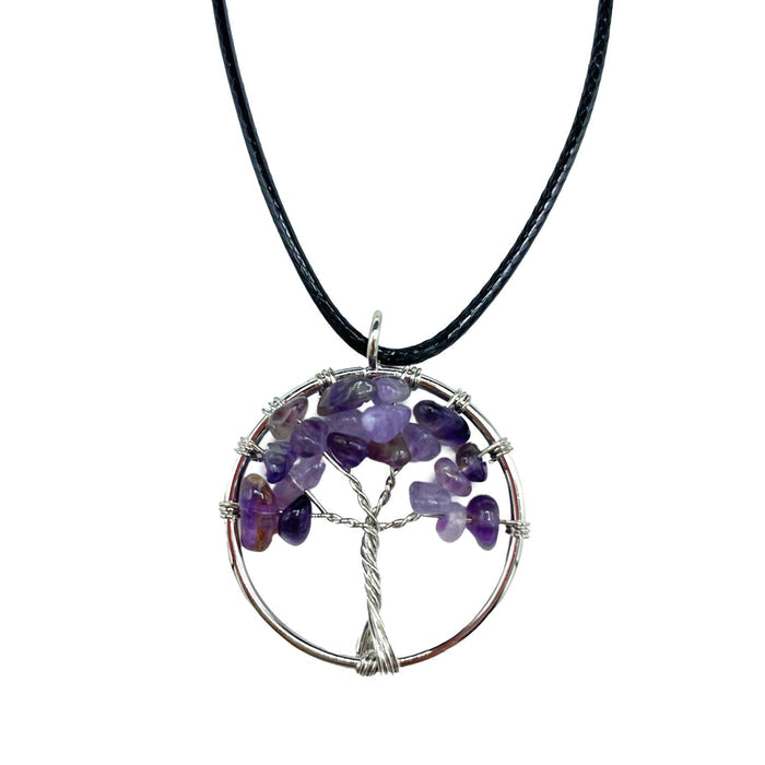 Tree of Life Pendant - Amethyst ๐ฌ๐ง