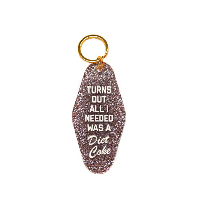 Turns Out All I Needed Was a Diet Coke Keytag