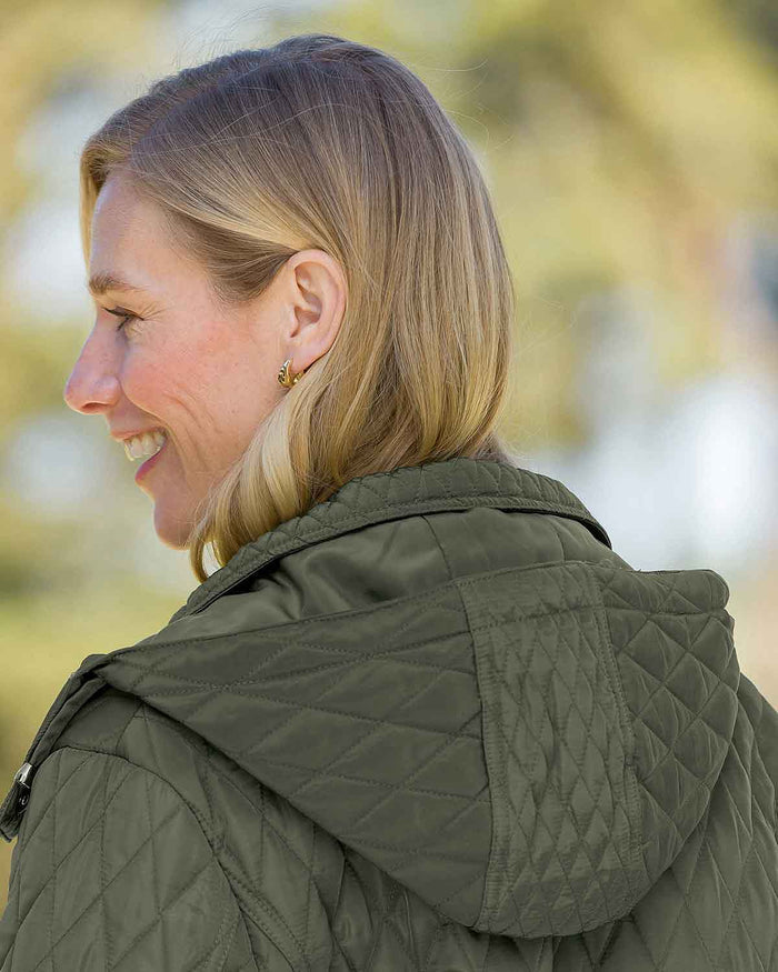 Winifred Quilted Coat - Image 2 - Country Collection
