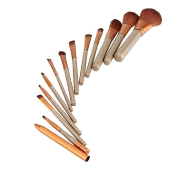 💄12-Piece Professional Makeup Brush Set with Luxury Storage Case ✨