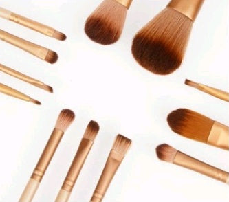 💄12-Piece Professional Makeup Brush Set with Luxury Storage Case ✨