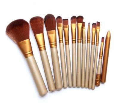 💄12-Piece Professional Makeup Brush Set with Luxury Storage Case ✨