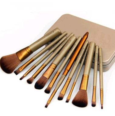 💄12-Piece Professional Makeup Brush Set with Luxury Storage Case ✨