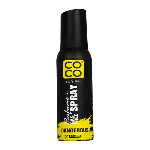 كوكو سبراي رجالي 120مل دينجراس اصفر - Coco Men's Spray Dangerous - Yellow - 120ml