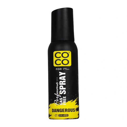 كوكو سبراي رجالي 120مل دينجراس اصفر - Coco Men's Spray Dangerous - Yellow - 120ml