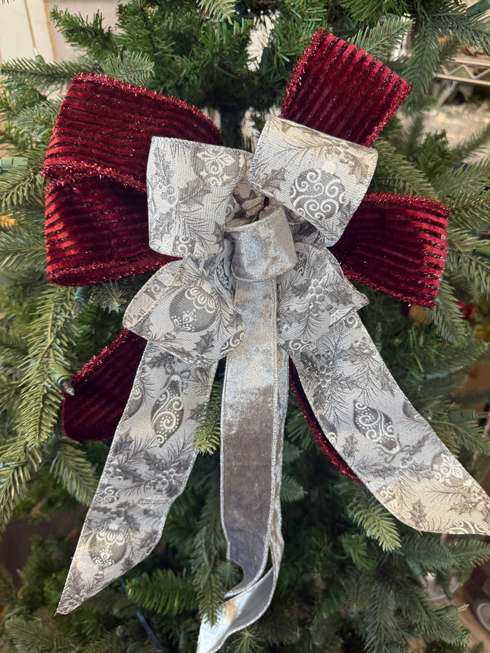 17" Christmas Elegance Bow
