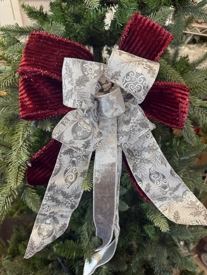 17" Christmas Elegance Bow