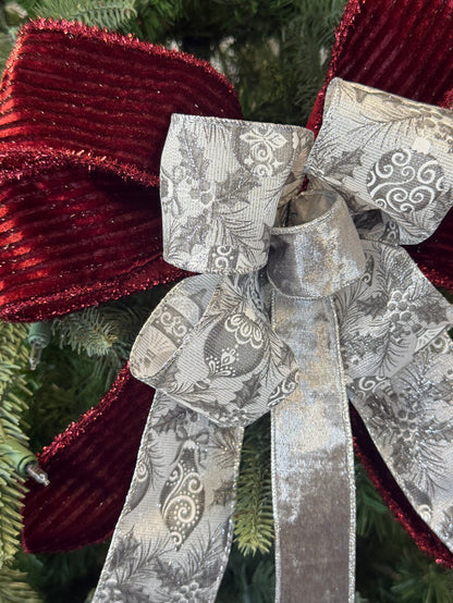 17" Christmas Elegance Bow