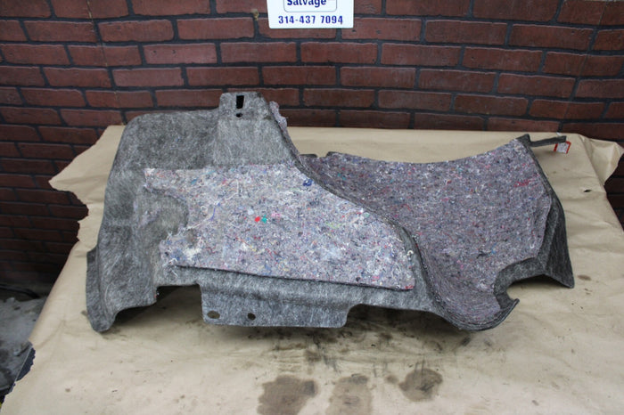 2005-2010 CHRYSLER 300 REAR DRIVER LH QUARTER TRUNK CARPET TRIM COVER PANEL LEFT