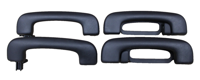 2011-2023 Dodge Charger Interior Front & Rear Grab Handle Set OEM Black