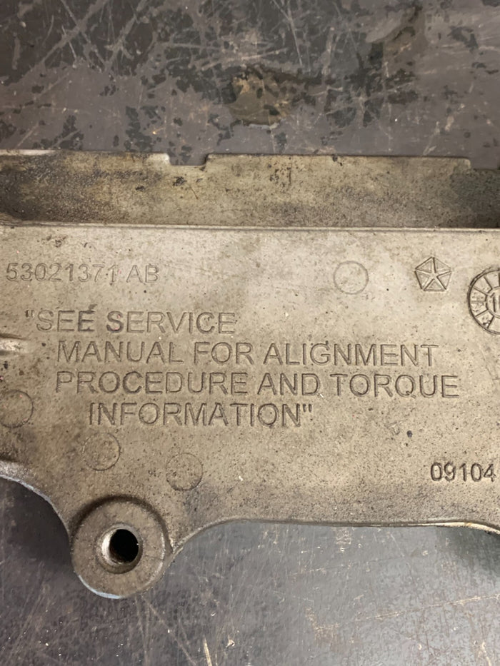 2012-2020 Jeep Grand Cherokee SRT Engine Mounting Bracket OEM 53021371AB