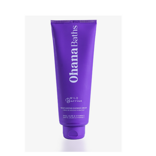 اوهانا باث شاور كريم 250مل وايلد بيرى - Ohana Bath Shower Cream (250ml) - Wild Berry