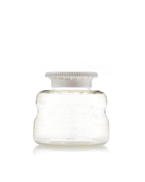 250ml Polystyrene (PS) SECUREgrasp® Media Bottle, Sterile - 24/cs | img_1 | Foxx Life Sciences Global | shopfls.com
