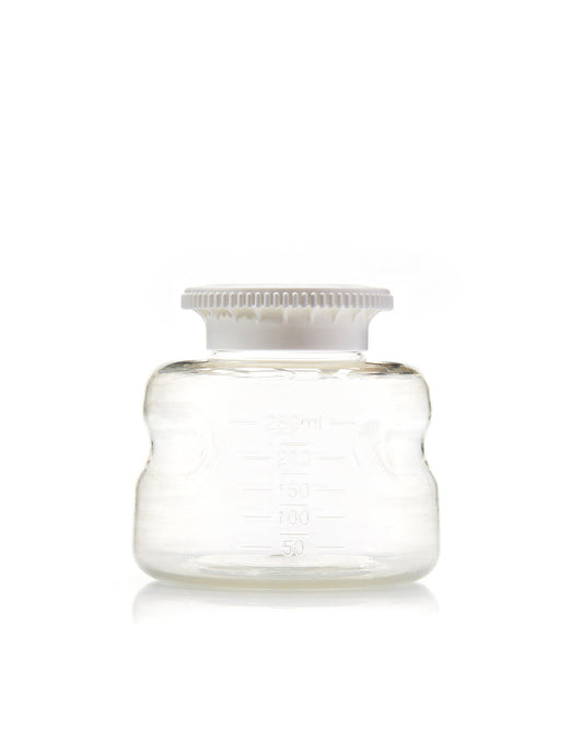 250ml Polystyrene (PS) SECUREgrasp® Media Bottle, Sterile - 24/cs | img_1 | Foxx Life Sciences Global | shopfls.com