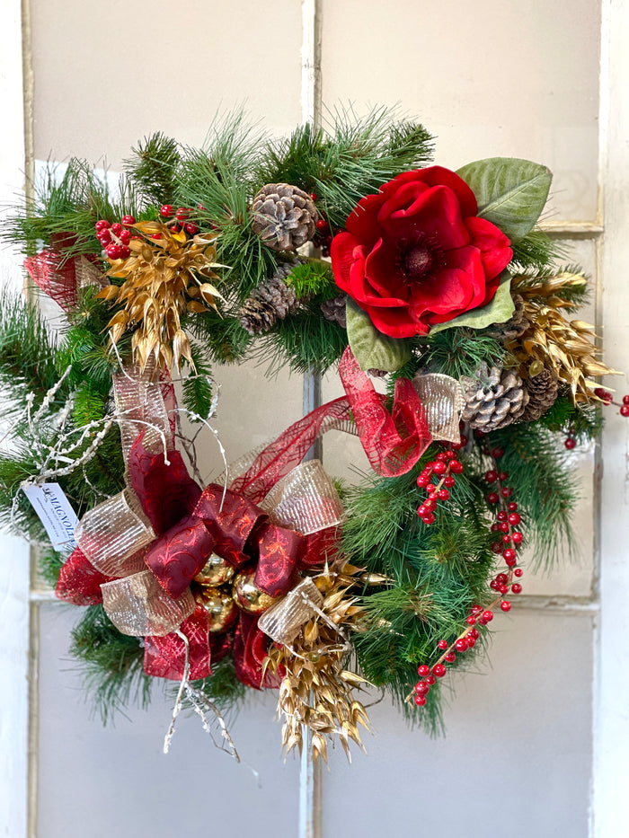 27" Christmas Traditions Wreath