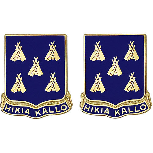378th Regiment Brigade Combat Team USAR Unit Crest (Hikia Kallo) Army Unit Crests