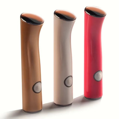Facial massager roller cooling anti-wrinkle in use