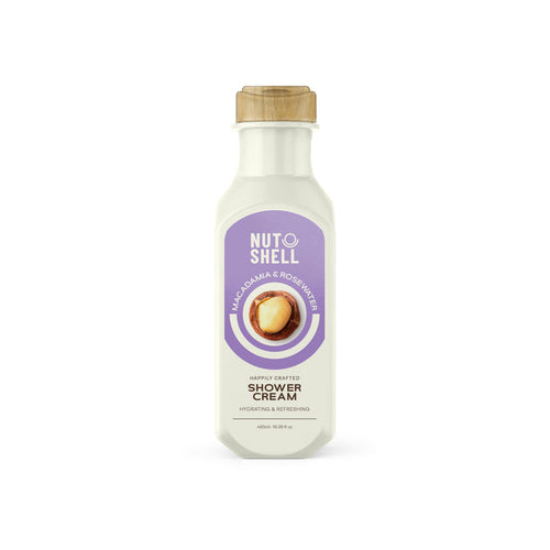 نات شيل شاور كريم 485مل ماكديميا - Nut shell Shower Cream 485ml - Macadamia