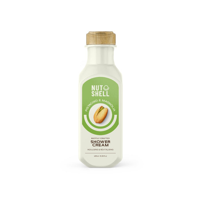 نات شيل شاور كريم 485مل فسدق  - Nut shell Shower Cream 485ml - Pistachio