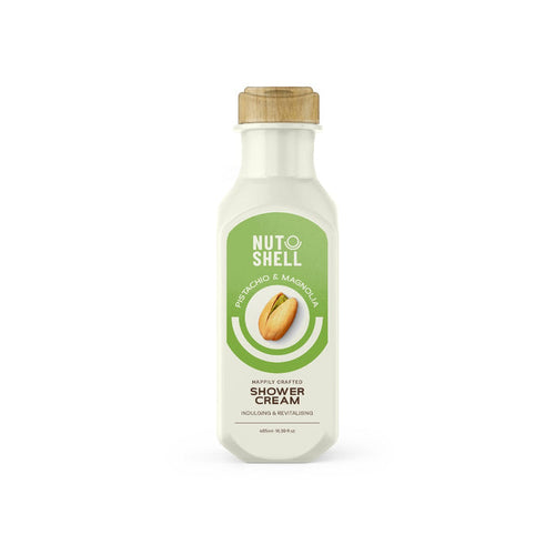 نات شيل شاور كريم 485مل فسدق  - Nut shell Shower Cream 485ml - Pistachio