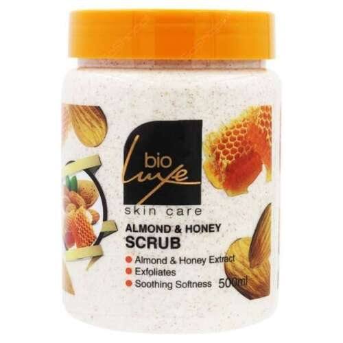 بايو لوكس سكرب الموند وعسل 500مل - Bioluxe Exfoliating Scrub (500ml) - Almond & Honey