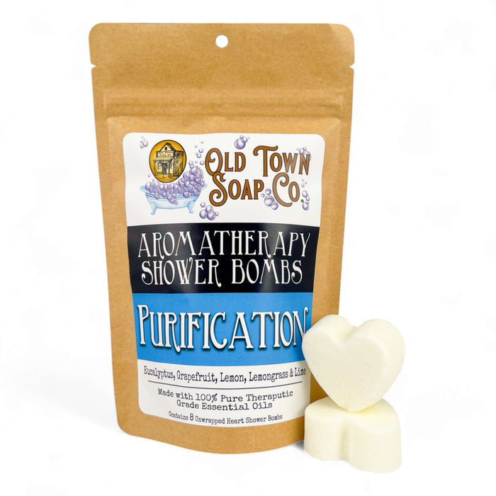 8 Pack Aromatherapy Shower Bombs - Old Town Soap Co.
