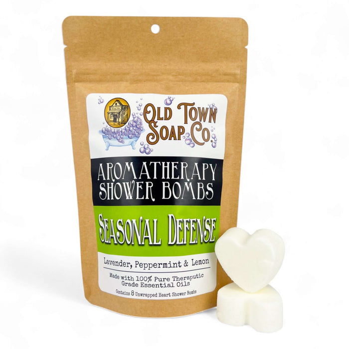 8 Pack Aromatherapy Shower Bombs - Old Town Soap Co.
