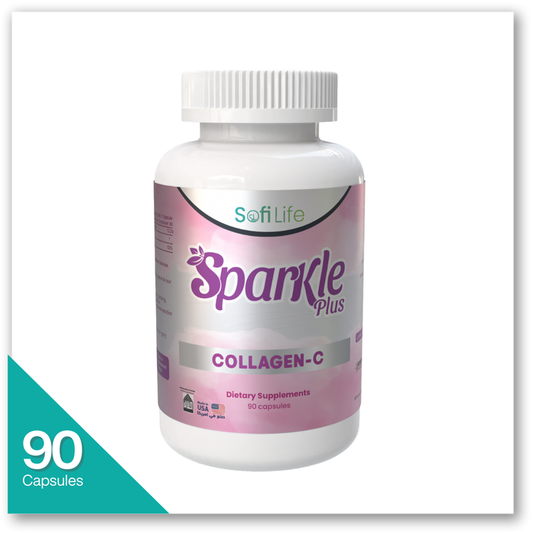 سوفي لايف سباركل بلس كولاجين سى 90 كبسولة - Sparkle Plus Collagen-C