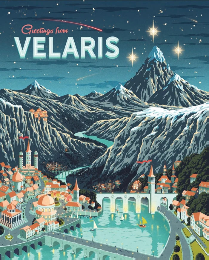 A Court of Thorns and Roses: Official Greetings from Velaris | 1,000 Piece Jigsaw Puzzle