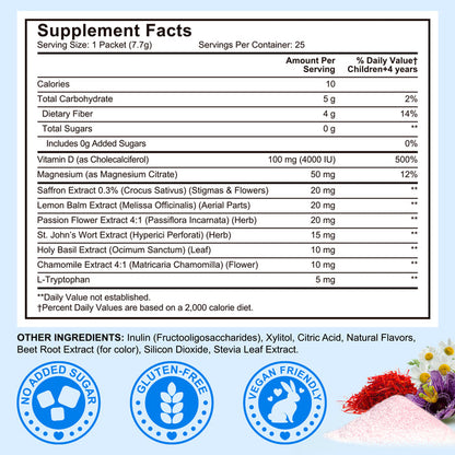 acentiallabs Saffron Sweet Sticks, A Treat for Every Mood, Granules