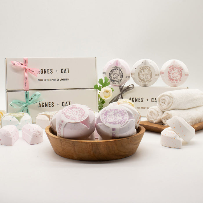 Agnes + Cat Floral & Citrus Bath Fizzer Gift Set 🇬🇧