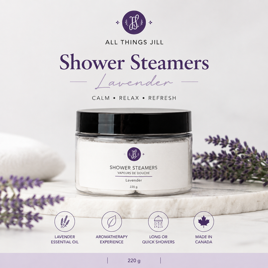 All Things Jill Shower Steamers – Lavender | 220g