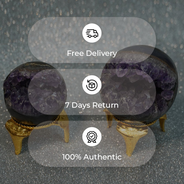 Amethyst Cluster Sphere (Geothyst Sphere)