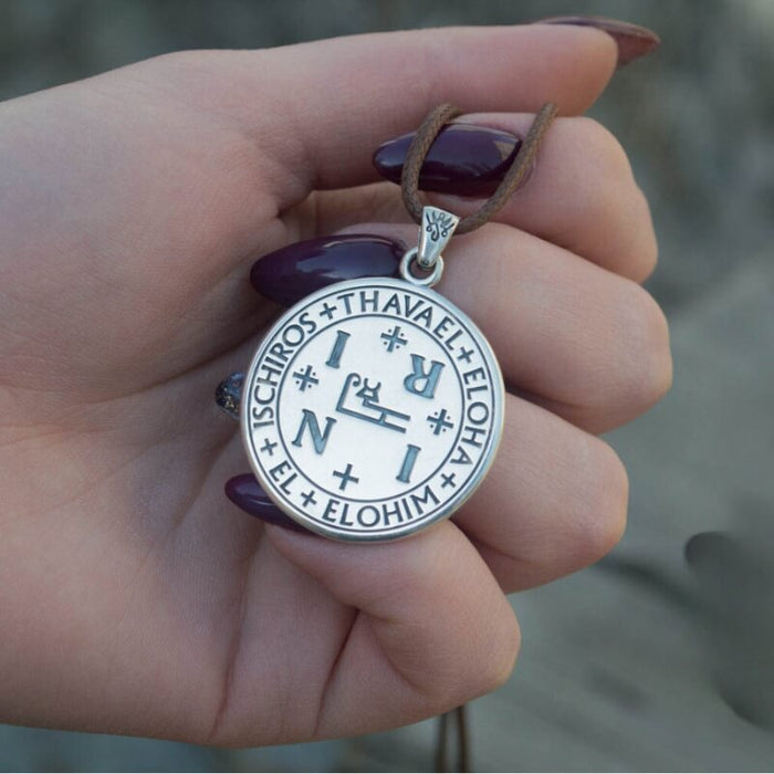 vkngjewelry Pendant Angel Amulet Sterling Silver Handmade Jewelry V03