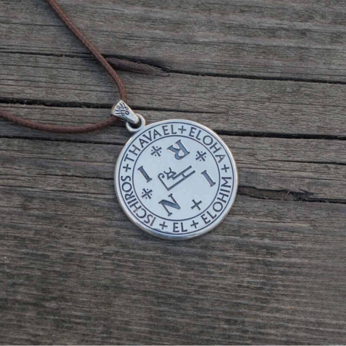 vkngjewelry Pendant Angel Amulet Sterling Silver Handmade Jewelry V03