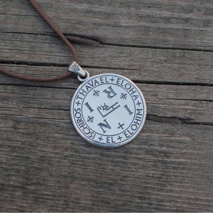 vkngjewelry Pendant Angel Amulet Sterling Silver Handmade Jewelry V03