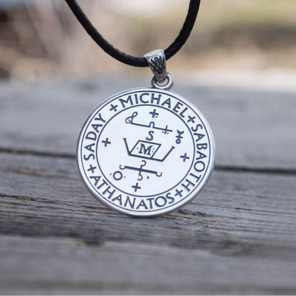 vkngjewelry Pendant Angel Amulet Sterling Silver Handmade Jewelry V07