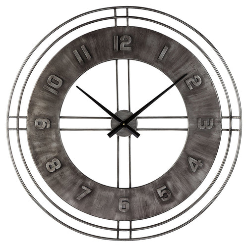 Ana Sofia A8010068 Antique Gray Wall Clock
