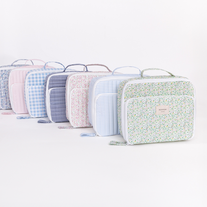 antique floral lunchbox