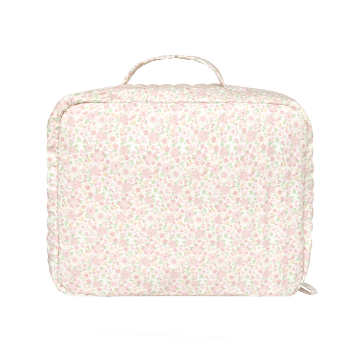 antique floral lunchbox