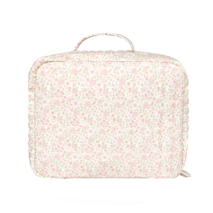 antique floral lunchbox