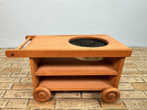 Artisan Handmade BBQ Grill Cart