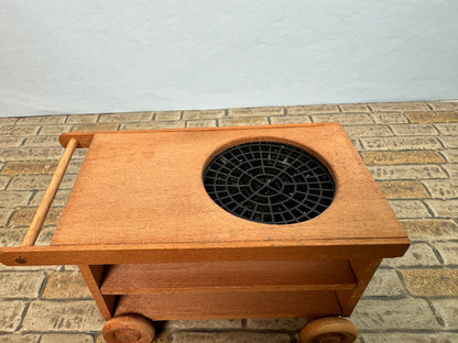 Artisan Handmade BBQ Grill Cart