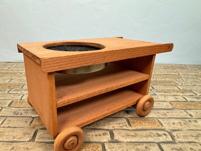 Artisan Handmade BBQ Grill Cart