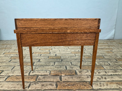 Artisan Signed Vintage 1994 Handmade 4 Drawer Desk