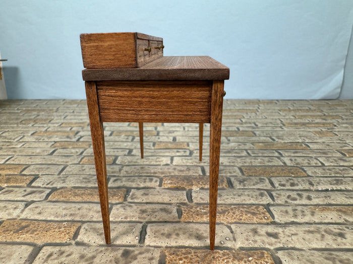 Artisan Signed Vintage 1994 Handmade 4 Drawer Desk