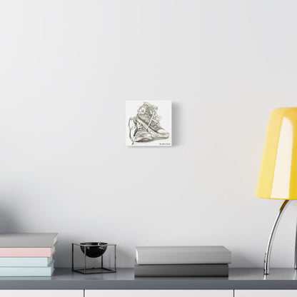 Artistic Converse Sneaker Canvas Wall Art - BY Abbi Sandi